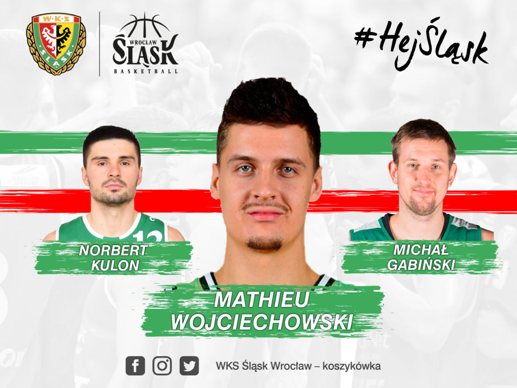 Mathieu Wojciechowski i Michał Gabiński w Śląsku Wrocław!