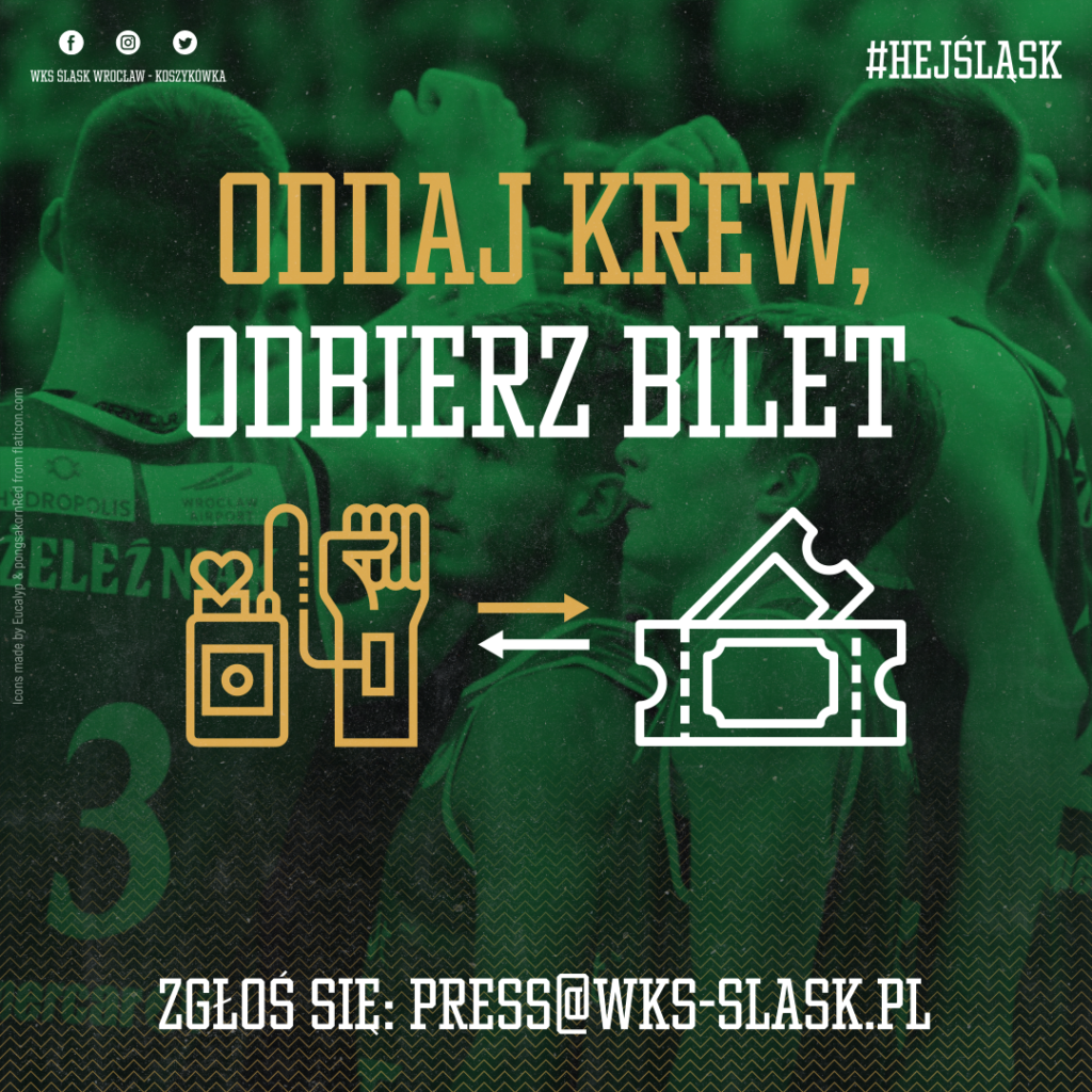 Oddaj krew, odbierz bilet!