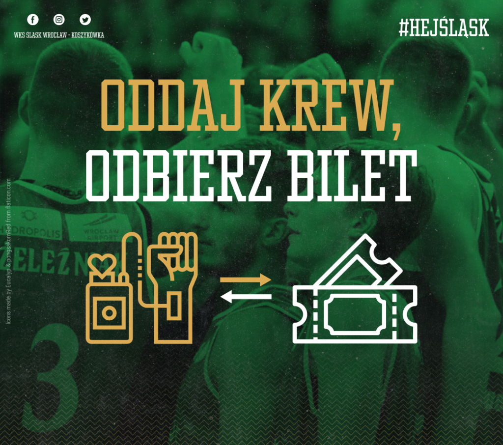 Oddaj krew, odbierz bilet!